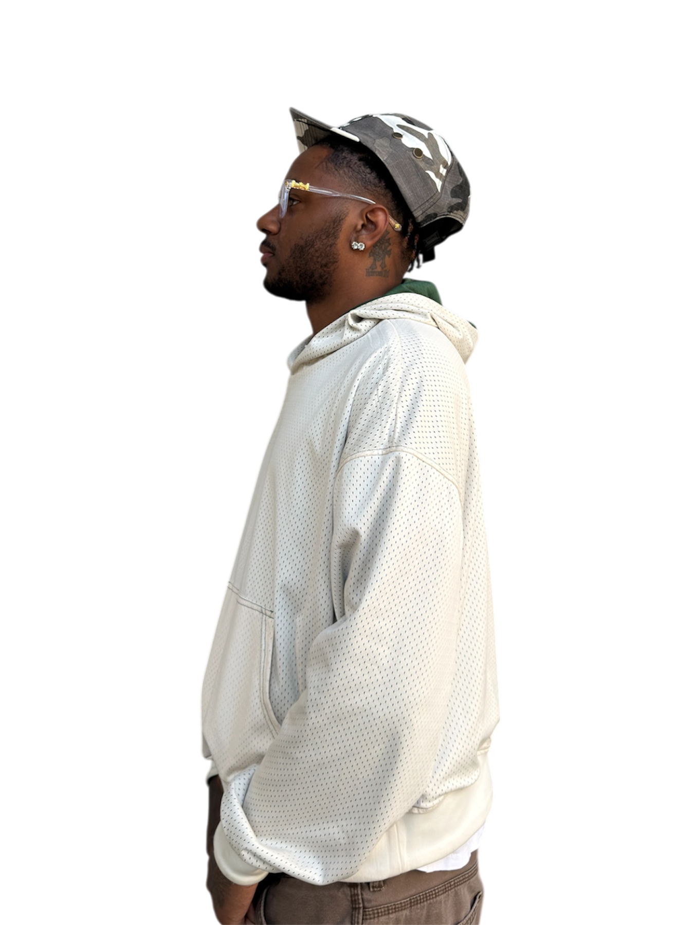 JUNIOR VARSITY REVERSIBLE MESH HOODIE