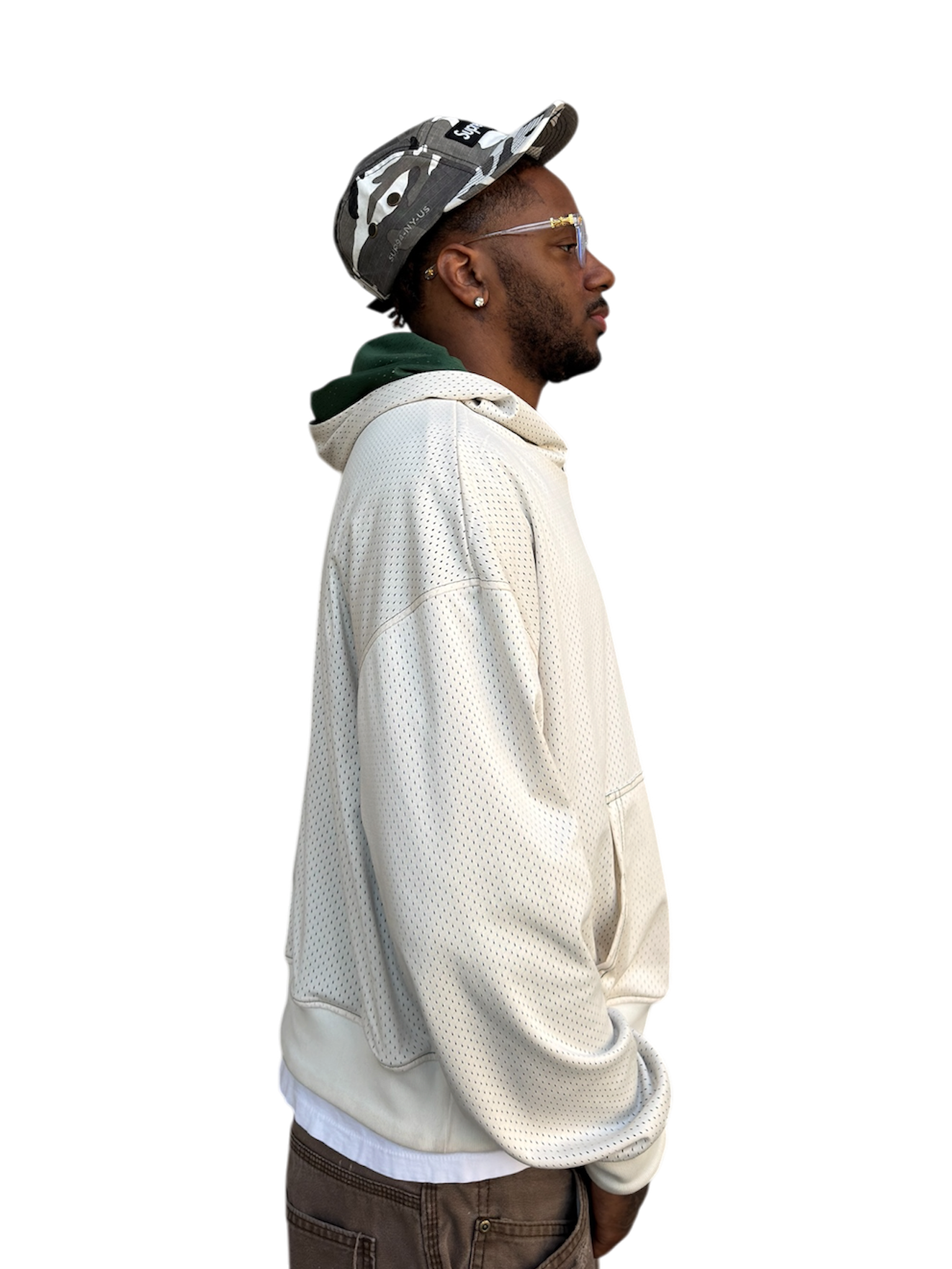 JUNIOR VARSITY REVERSIBLE MESH HOODIE