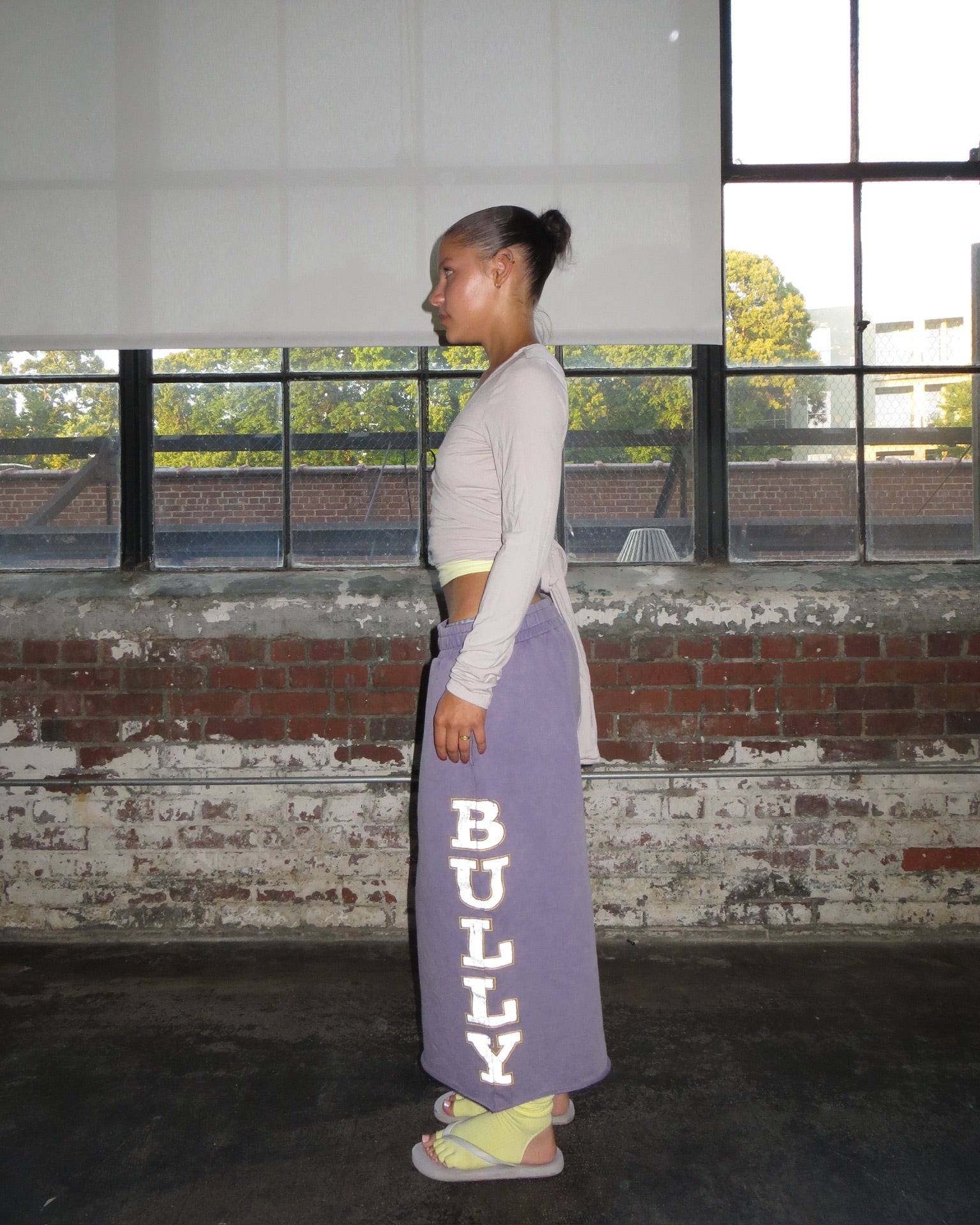 IMPERFECT PURPLE SHORTS